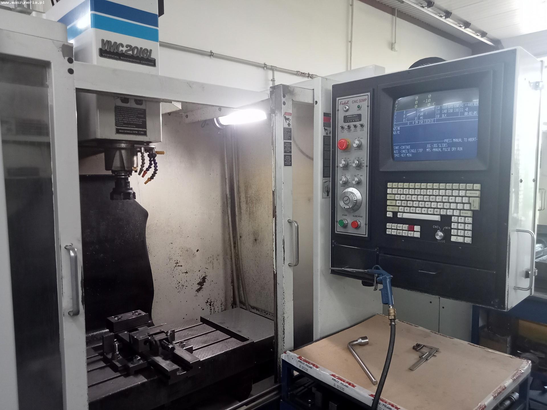 Centro di lavoro CNC FADAL VMC 2016L in vendita - foto 2